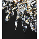 Ljojo Luxury Crystal Pendant Chandelier Chrome Gold Suspension Lamp