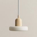 French Cream Glass LED Chandelier Pendant Light Ideal for Bedroom Dining Room by Ljojo
