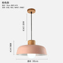 Nordic Style Chandelier: Modern Solid Wood Lamps by Ljojo