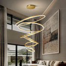 Axayya Modern Luxury Duplex Chandelier for Elevating Living Spaces