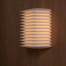 Modern Retro Square LED Wall Lamps Wabi Sabi Style for Living Rooms by Ljojo