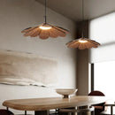 Ljojo LED Walnut Pendant Light Chandelier for Bedroom and Study Room Home Decor
