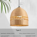 Bamboo Chandelier Chinese Retro Lantern LED Lighting Fixture for Restaurant Art Decor by Ljojo