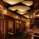 Ljojo Japanese Style Wabi Sabi Umbrella Pendant Lamp Rice Paper Chandelier E27 Lighting