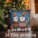 Christmas Funny Print Pillow Covers by Ljojo - Sofa Bedroom Car Cushion Cover