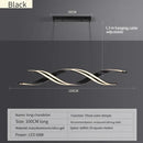 Ljojo Modern LED Pendant Light for Dining Room - Minimalist Chandelier for Home Decoration