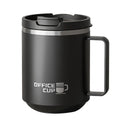 Ljojo Double Wall Insulated Coffee Mug with Handle, 304 Stainless Steel, Large Capacity