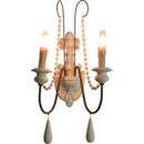 Country French Retro Wall Lamp for Living Room with Ljojo Brand