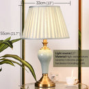 Ljojo Luxury Ceramics Table Lamp LED Modern Design for Living Room Bedroom