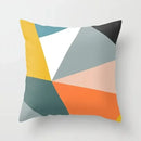 Ljojo Medieval Geometric Throw Pillow Covers for Home Sofa Chair Decor