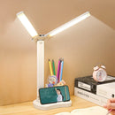 Ljojo LED Desk Lamp Dimmable Night Light USB Rechargeable Foldable Table Lamp