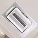 Ljojo Modern Invisible Bladeless LED Ceiling Fan Light Remote Control Living Room Decor