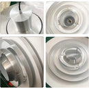 Ljojo Minimalist Multi Layered UFO LED Pendant Light for Living Room - Modern Aluminum Chandelier