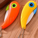 Ljojo Mini Bird Ceramic Knife: Portable & Foldable Kitchen Tool