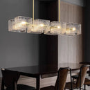 Ljojo Luxury Crystal Chandelier: Modern Irregular Luster Pendant Light for Living Room & Restaurant