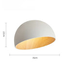 Nordic LED Ceiling Light for Bedroom Living Room - Stylish Indoor Lighting Fixture by Ljojo