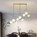 Modern Glass LED Chandelier Pendant Lamp for Living Room Dining Room Bedroom by Ljojo
