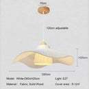 Nordic Cream Fabric Pendant Lights For Dining Room Chandeliers Ljojo