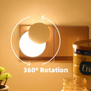 Ljojo LED Light Sensing Night Lights for Baby Bedroom and Living Room