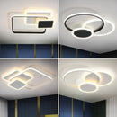 Ljojo Modern LED Acrylic Ceiling Light Fixture for Bedroom Living Room Dining Room Home Decor