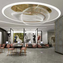 Ljojo Modern Acrylic Led Chandelier Pendant Light for Living Room and Bedroom