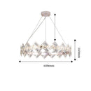 Ljojo Modern Crystal LED Chandelier Pendant Lighting for Dining Living Room Home Decor