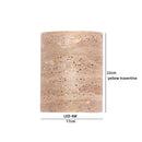 Ljojo Luxury Yellow Stone LED Wall Lamps: Modern Nordic Indoor Decor