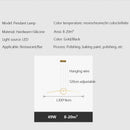 Ljojo LED Pendant Lights for Smart Home - Modern Hanging Lamp for Dining, Living, Kitchen