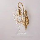 E14 Crystal Sconce Wall Lamp for Modern Rome Decor by Ljojo - Bedroom Night Light