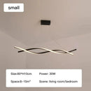 Modern LED Chandelier Hanging Light | Minimalist Home Decor Pendant Lamps by Ljojo