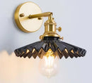 Ljojo 4W LED Wall Lamp Sconce with Knob Switch for Bedroom & Living Room Lighting
