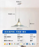 Italian Design Medieval Horn Pendant Light LED E27 Blue Acrylic Hanging Lamp for Living Room by Ljojo
