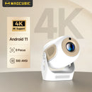 Ljojo™ 4K HD Electric Focus Projector, 300ANSI, BT5.0, Home Cinema Outdoor Portable
