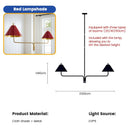 Ljojo American Vintage Lustre Chandeliers - Luxury Princess Pendant Lights for Bedroom & Dining