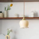 Ljojo Luxury Brass Pendant Lights with Resin Shade for Home Decor