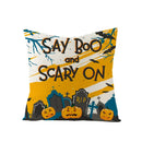 Halloween Anime Linen Cushion Cover for Home Decor by Ljojo