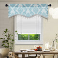 Ljojo Luxury Jacquard Weave Valance Curtain for Home Decoration