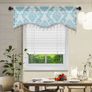 Ljojo Luxury Jacquard Weave Valance Curtain for Home Decoration