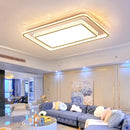 Ljojo LED Ceiling Light: Modern Remote Control Acrylic Crystal Fixture