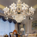 Ljojo Luxury European Villa Crystal Chandelier for Home Dining & Bedroom