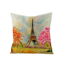 Ljojo Maple Leaf Sunflower Pillowcase for Living Room Bedroom Decor, 45*45cm
