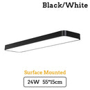 Ljojo LED Ceiling Lamp Dimmable Surface Mount Panel - Bright Modern Fixture for Bedroom Kitchen Living Room