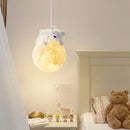 Ljojo LED Bear Chandelier | Unique Children's Room Pendant Light with Modern Design