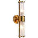 Modern Luxurious Copper Crystal Wall Lamp - LED Decorative Frame for Home Decoration - Ljojo
