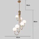 Ljojo LED Pendant Chandelier for Modern Home Decor and Indoor Lighting