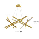 Ljojo LED Chandelier Dimming Ceiling Light for Modern Home Decor