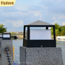 Ljojo 12W LED Outdoor Column Headlight IP65 Waterproof Garden Decoration Lamp