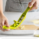 Ljojo 2-in-1 Garlic Press & Slicer Kitchen Gadget