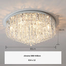Modern European Luxury K9 Crystals E14 Ceiling Lamp Lustre Dining Living Villa Steel Led Light by Ljojo