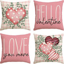 Ljojo Love Leaf Pattern Pillowcase: Sweet & Romantic Home Decor